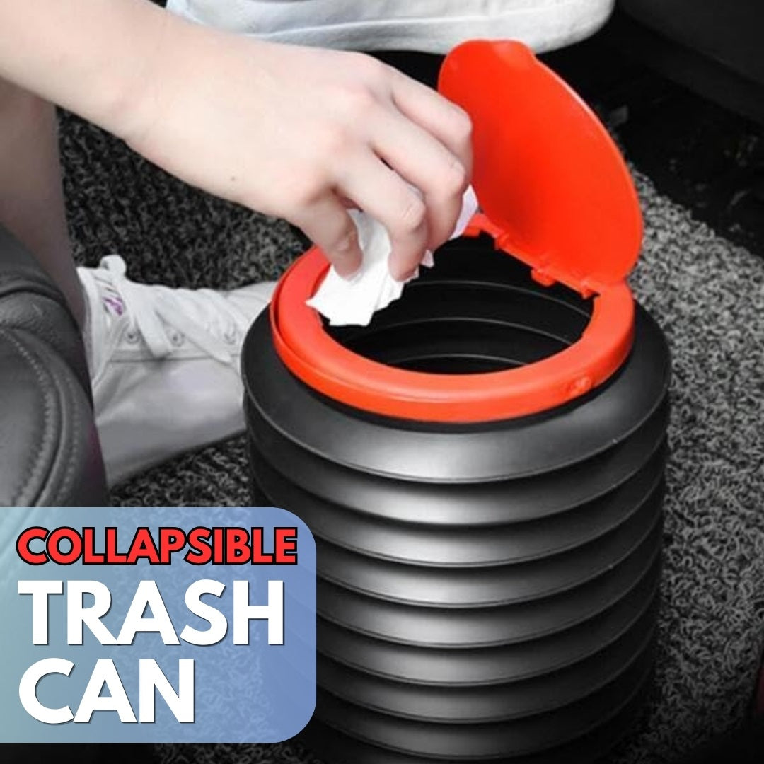 Multi-Use Folding Dustbin Storage Bin - 4L