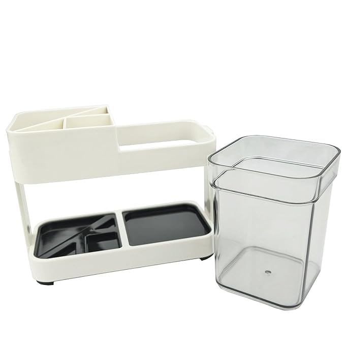 1 Cup Toothbrush Toothpaste Stand Holder Bathroom Storage Organizer (Copy)