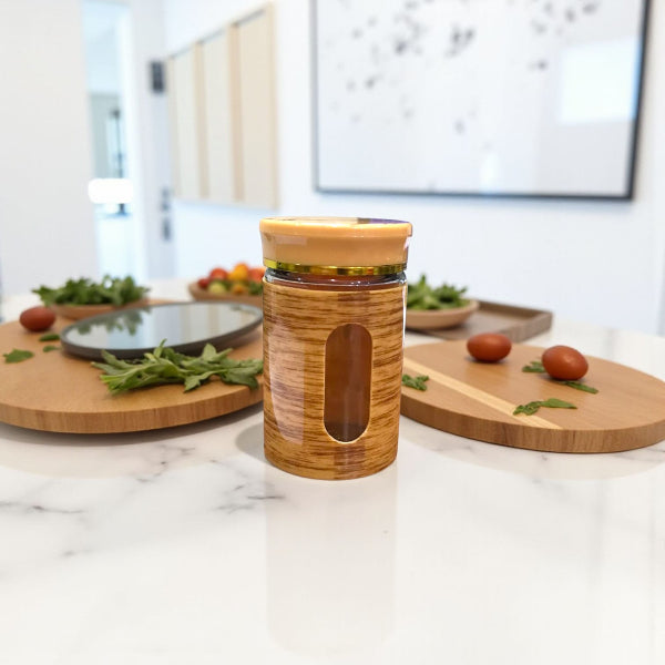 seasoning bottle, salt shaker, pepper shaker, namak dani, glass shaker set, kitchen spice jars, spice shaker, brown glass bottle, 100ml spice jar