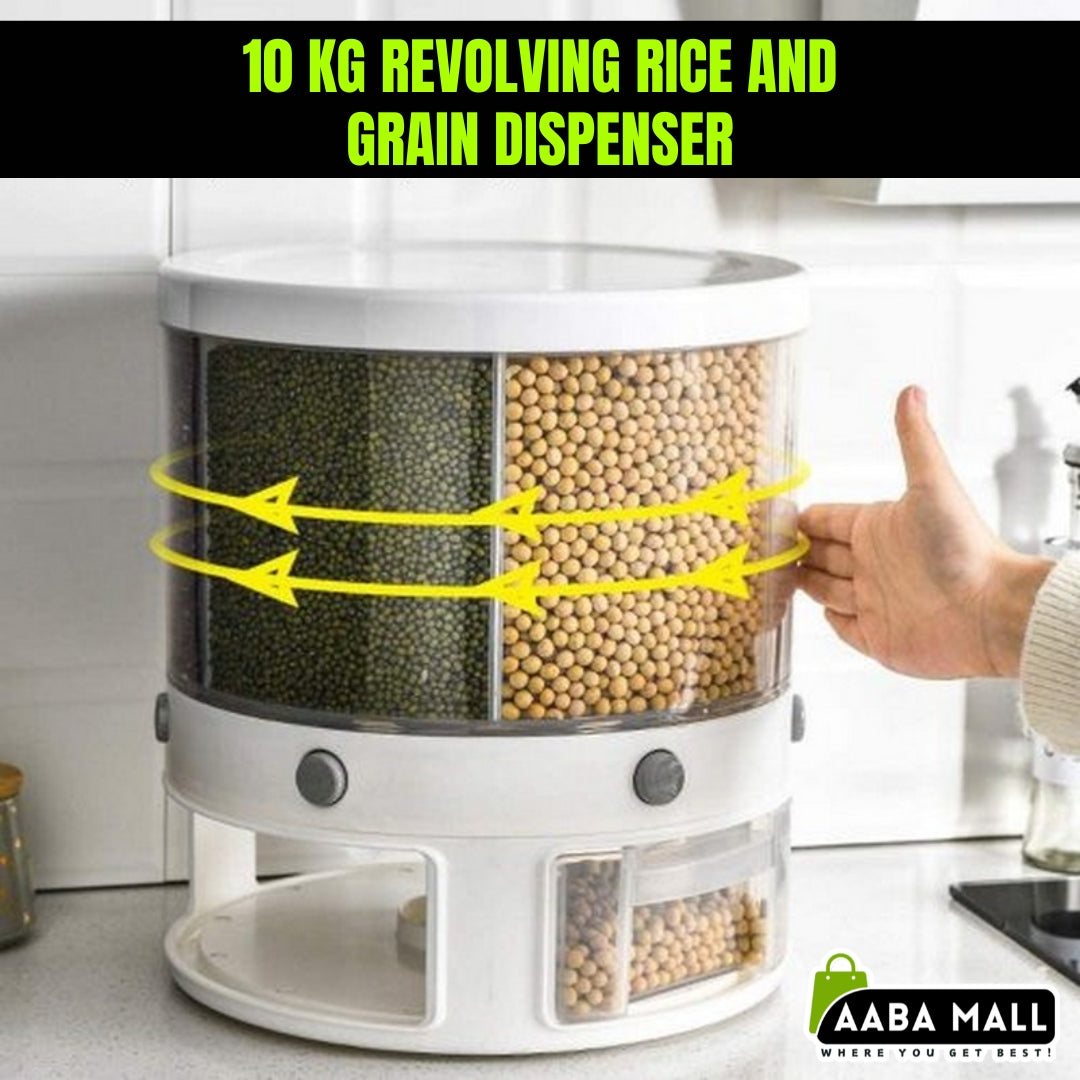 10Kg Revolving Rice & Grain Dispenser