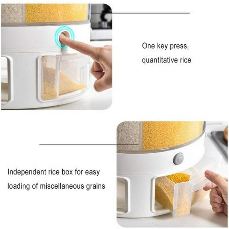10Kg Revolving Rice & Grain Dispenser