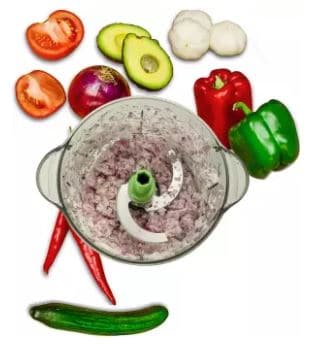 Multifunction Gourmet Cuisine Manual Food Chopper Push Type