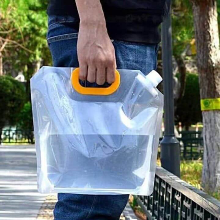 Airtight Grain Storage Bags ? Resealable Food Storage Pouches with Handle | Moisture-Proof & Refrigerator-Friendly