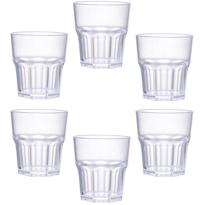 (Pack of 12) - 220ML Vintage Design Water Glass