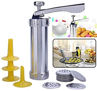 Biscuit Maker - Cookie Press Kit Machine Cake Making Decorating Presses Icing Decorator