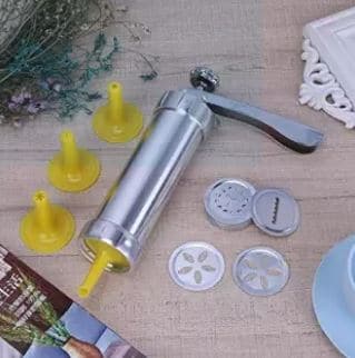 Biscuit Maker - Cookie Press Kit Machine Cake Making Decorating Presses Icing Decorator