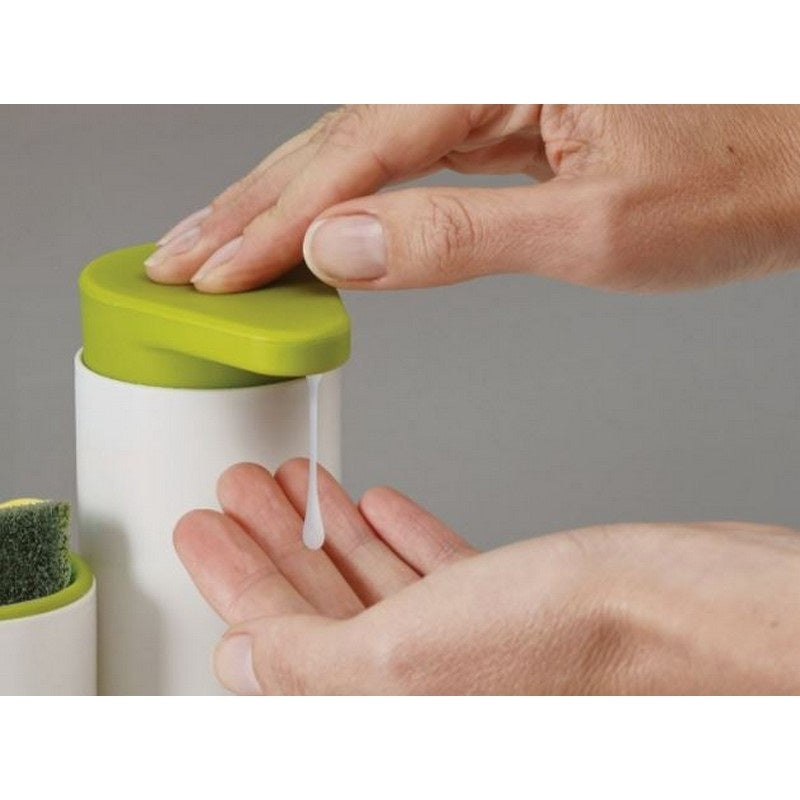 2 In 1 Set Kitchen Bathroom Sink Organizer Sink Tidy Set Brush Sponge Organiser
