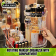 360 Rotating Makeup Organizer with Compartment