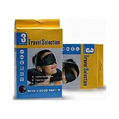 3 in 1 Travel Neck Pillow Set