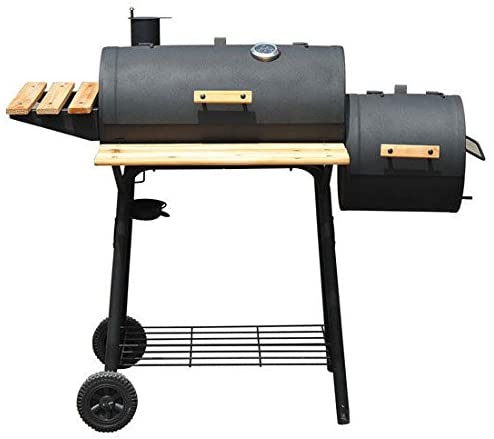 Large Charcoal BBQ Grill Outdoor Garden Barbecue Grill Heating Heat Smoker New