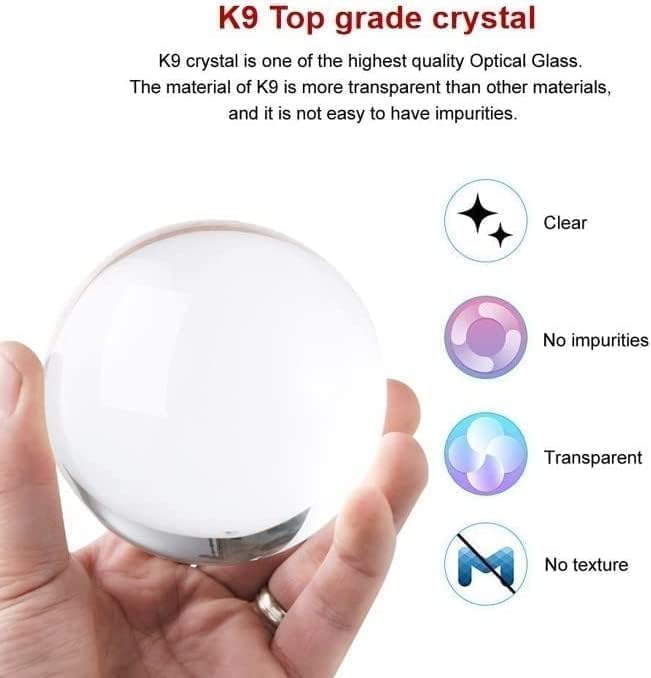 3d Crystal Globe lamp with USB LED Light | 3D Laser Engraved Planet Sphere Night Lamp | Astronomy Gift for Space Lovers, Home & Office Décor