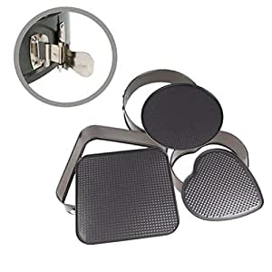 3 Pieces Set Multi Shape Non-Stick Baking Mold