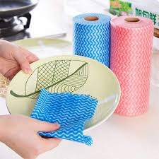 Eco-Friendly Non-Woven Fabric Washing Cleaning Cloth Towels Disposable 30 pcs