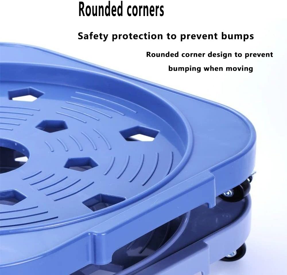 Stainless Steel Gas Cylinder Trolley Stand β Mobile Base with Caster Wheels for Easy Movement β Heavy-Duty Cylinder Holder Pallet Plate for Home & Commercial Use