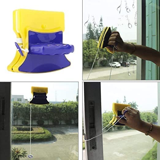 New Double Sided Magnetic Window Glass Cleaner