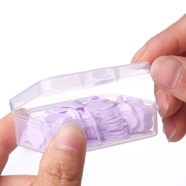Mini Portable Travel Paper Soap Sheets – Disposable Soap Flakes for Hand Wash, Foot & Hand Care, Toiletry Cleansers