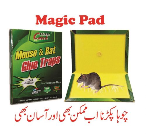 Mouse Rat Glue Trap Mouse Glue Trap Sticky Board Mouse Catcher Glue and Foldable Cardboard Mouse Killer Glue Trap