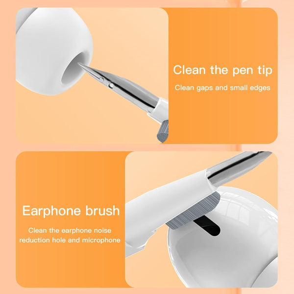 electronics cleaner kit, laptop cleaning tool set, camera cleaning accessories, earphone cleaning kit, keyboard cleaner box, multifunctional electronics cleaner, 20 in 1 cleaning kit, gadget cleaning tools, portable electronics cleaner, cleaning kit for devices.