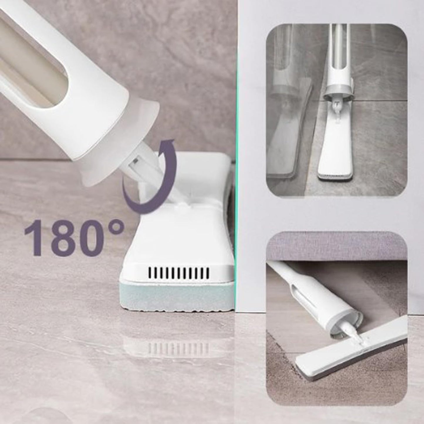 Easy Squeeze Butterfly Mop | Hands-Free Flat Floor Mop | Self-Washing Mop for Quick & Effortless Cleaning β Ideal for Home, Kitchen & Office