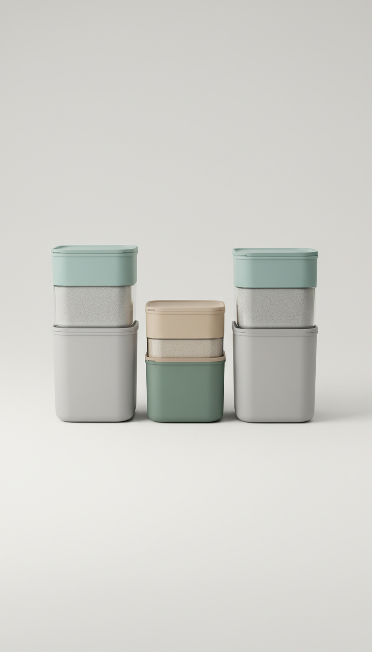Modular Dry Food Canister Set