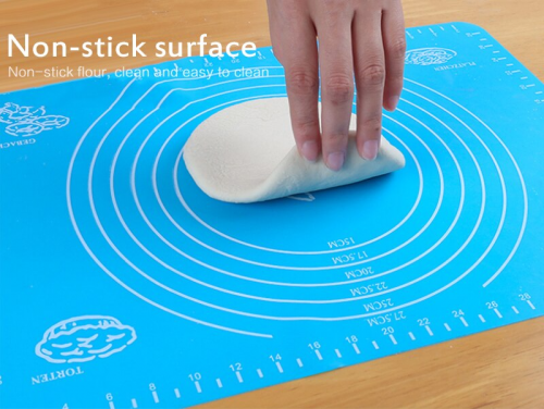 Kneading Dough Baking Mat Pad - Size (43cm x 36cm)