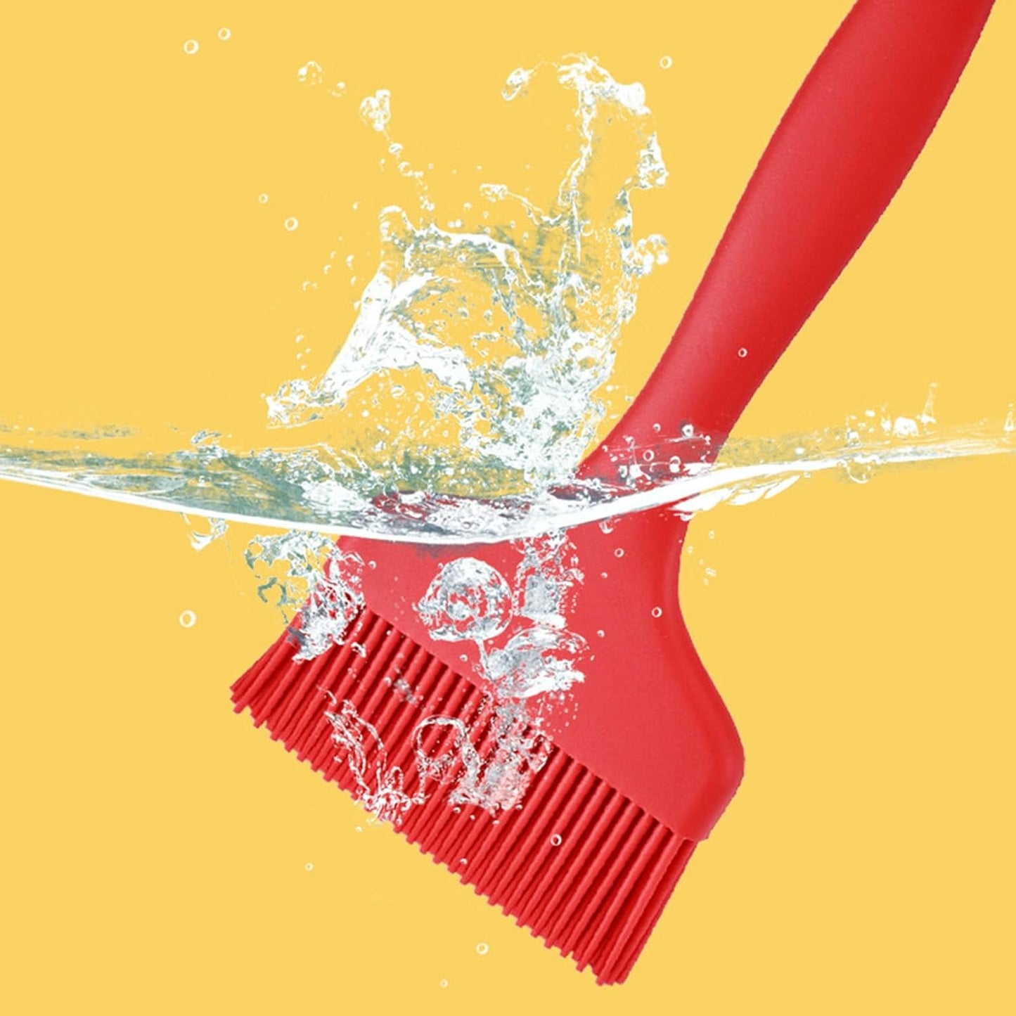 Barbeque Oil Brush Heat Resistant - Stainless Steel Long Handle Brush