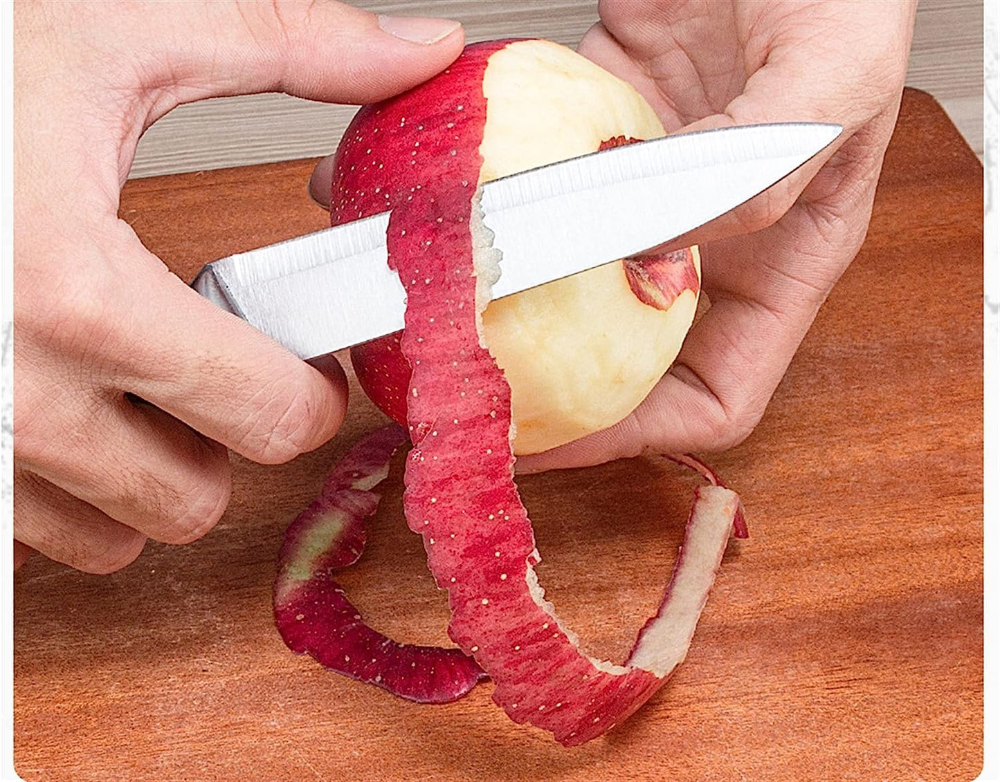 Professional Chef Knife 9-Inch – Stainless Steel Silver Blade Kitchen Cooking Knife for Meat & Vegetable Cutting