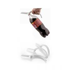 Bottle Handle for Easy Grip and Pour Plastic Unique Style Funnel Handle For Bottle Funnel Type White