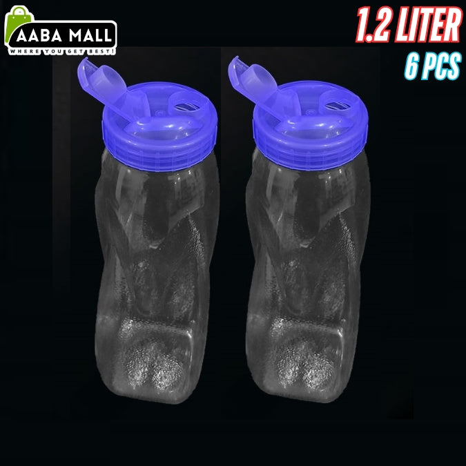 Unbreakable Refrigerator Fridge Water Bottles BPA FREE PET Plastic BOTTLE REUSABLE DRINKWARE PORATABLE Bottles / WATER BOTTLE 1.2 LITER