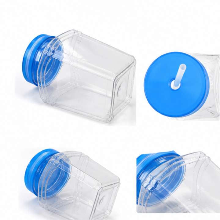 Candy Plastic Juice Jars 400ml & 800ml | Airtight Food Storage | BPA-Free Plastic Containers | Juice, Water, Milk & Beverage Jars