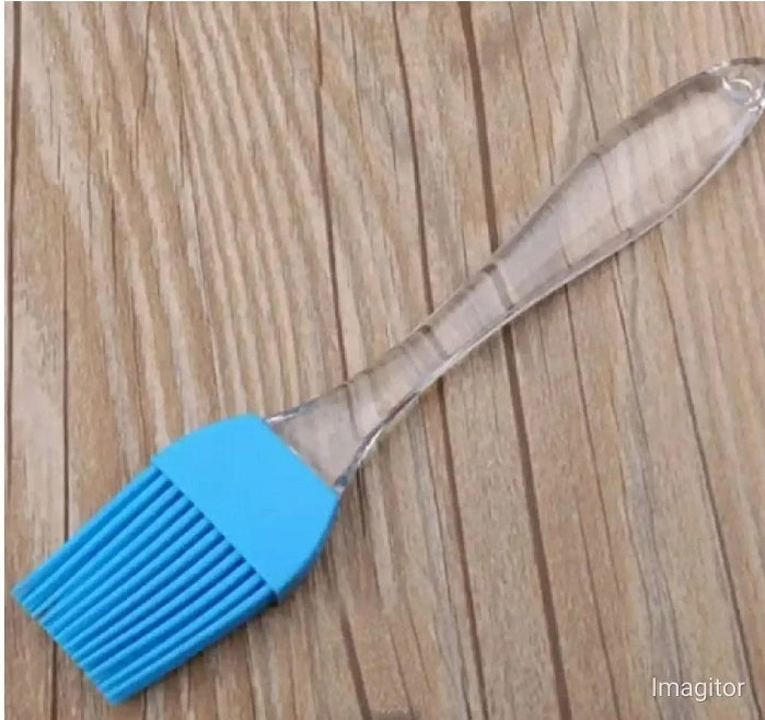 Set Of 2 Pcs Silicone Spatula and Brush Heat Resistant Non Stick Rubber (MINI SIZE)