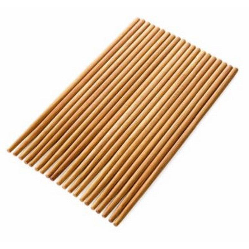 Pack of 10 pairs bamboo chop sticks