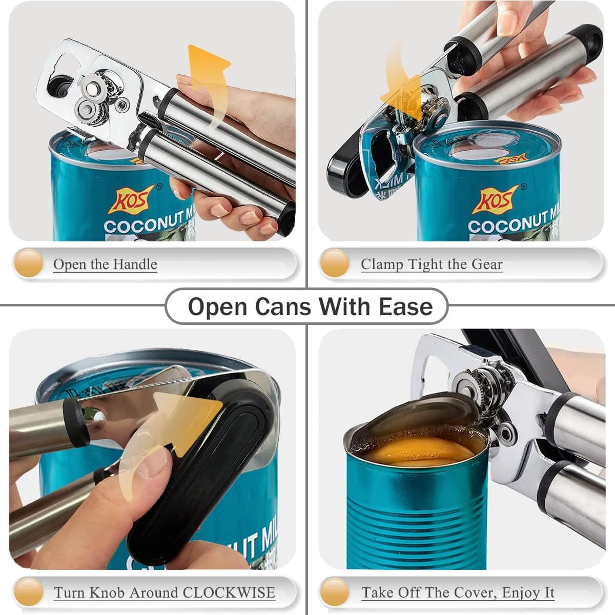 Bottle & Can Opener - Stainless Steel