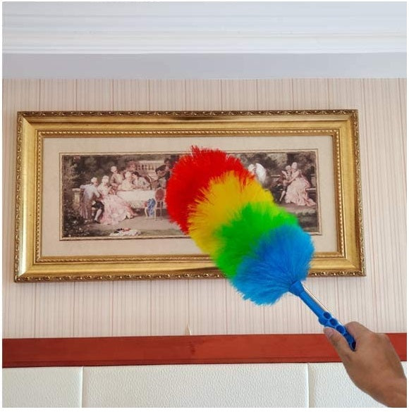 Microfiber Cleaning Soft Feather Duster Brush for Cleaning Furniture, Calligraphy, TV Screen, Computer, Laptop etc