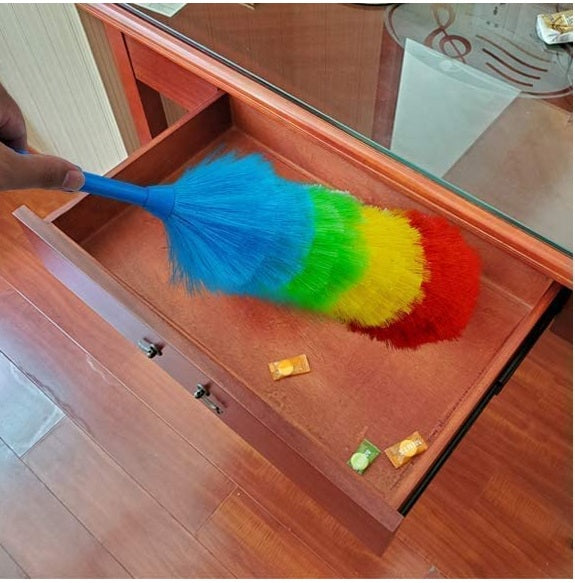 Microfiber Cleaning Soft Feather Duster Brush for Cleaning Furniture, Calligraphy, TV Screen, Computer, Laptop etc