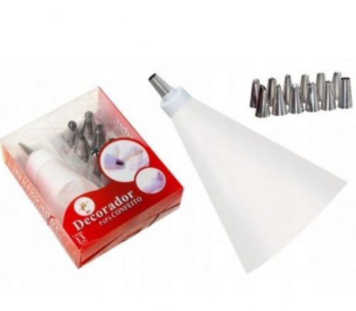 Decoration Nozzels with Reusable Icing Bag