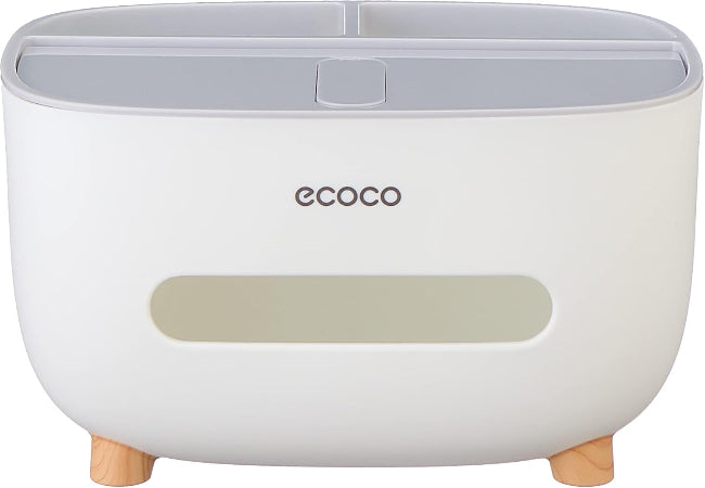 Ecoco tissue holder placed on living room table