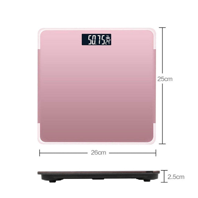 Accurate bathroom weighing machine with LCD screen