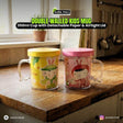 Double Walled Kids Mug ? 350ml Cup with Detachable Paper & Airtight Lid