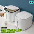 ECOCO 10kg Moisture-Proof Kitchen Storage Box ? Sealed Grain & Rice Container