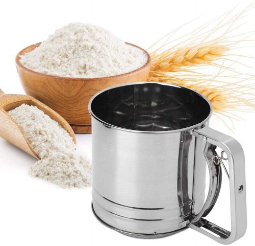 Stainless Steel Flour Sifter Powdered Sugar Sifter Flour