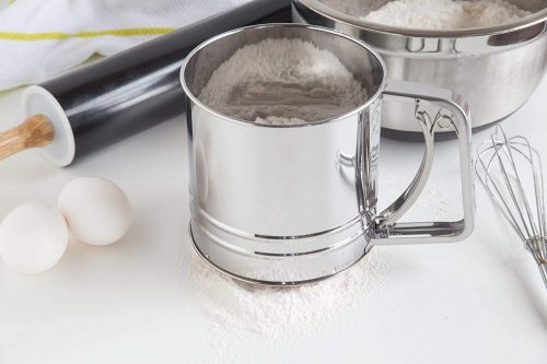 Stainless Steel Flour Sifter Powdered Sugar Sifter Flour