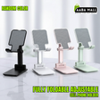 Fully Foldable Adjustable Cell Phone Holder ? Portable Desktop Stand for Smartphones & Tablets