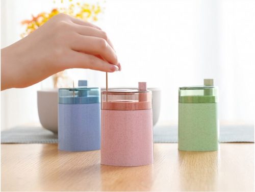 Automatic Toothpick Plastic Box Container