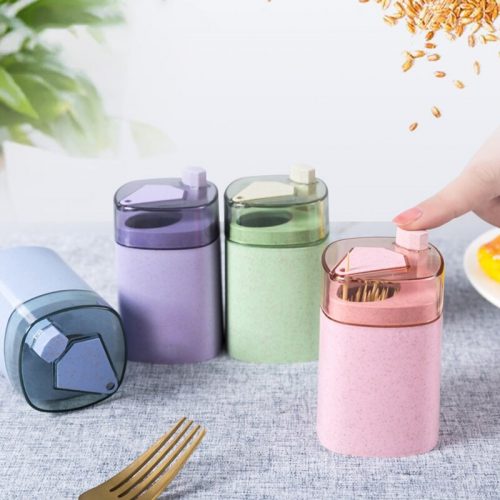 Automatic Toothpick Plastic Box Container