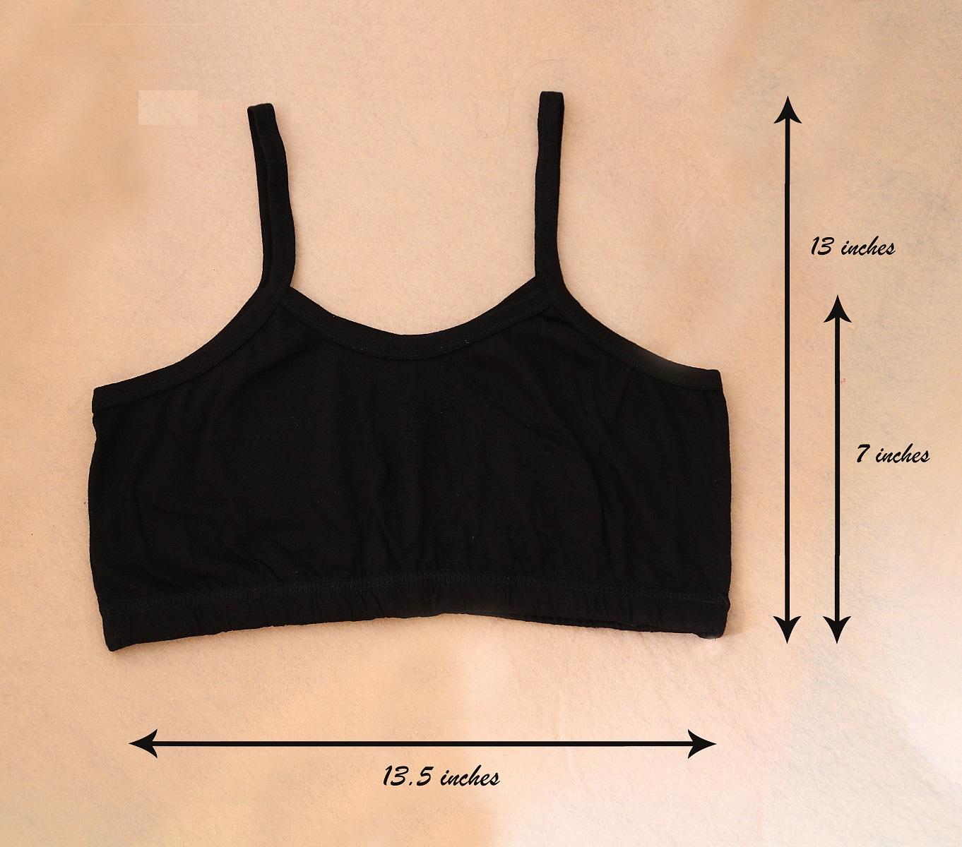 Pack of 3 β Betties Half Body Camisole for Women/Girls | Comfortable Innerwear | Free Size Half Shameez Slip β Assorted Colors