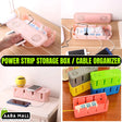 Power Strip Storage Box Power Plug Socket Cable/Wire/Cord Organizer Organizer