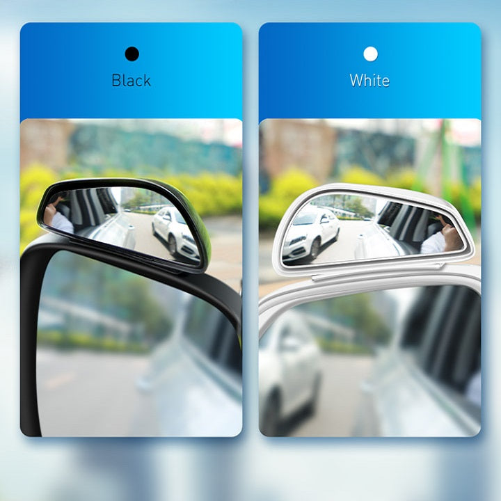 BASEUS Large View OF Blind Spot AND Reversing Auxiliary Mirrors / Rear View Mirror CAR MOUNT 2Pcs/Pair