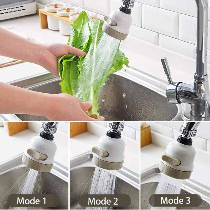 Adjustable movable kitchen tap filter sprayer