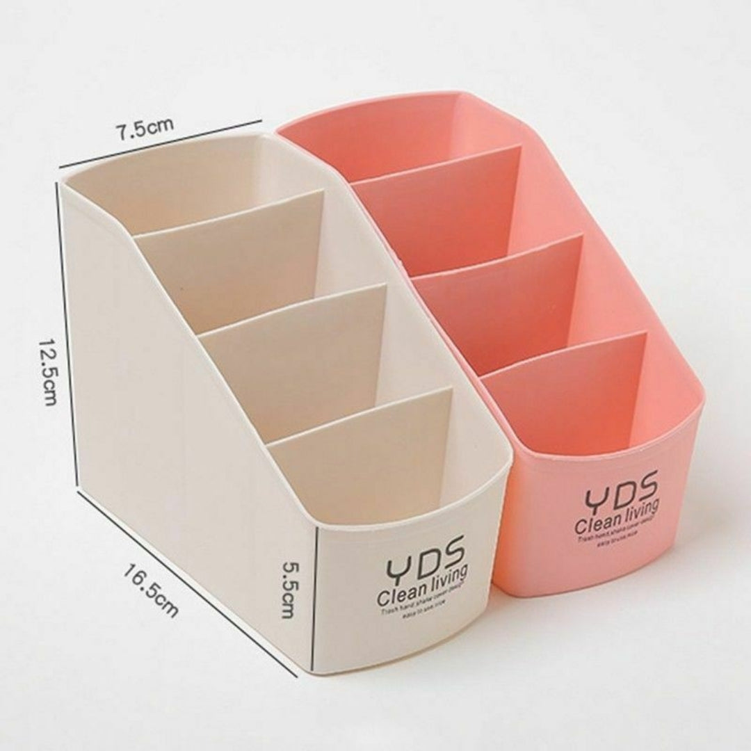 Multipurpose Desktop Storage Organizer Box - Random Colors